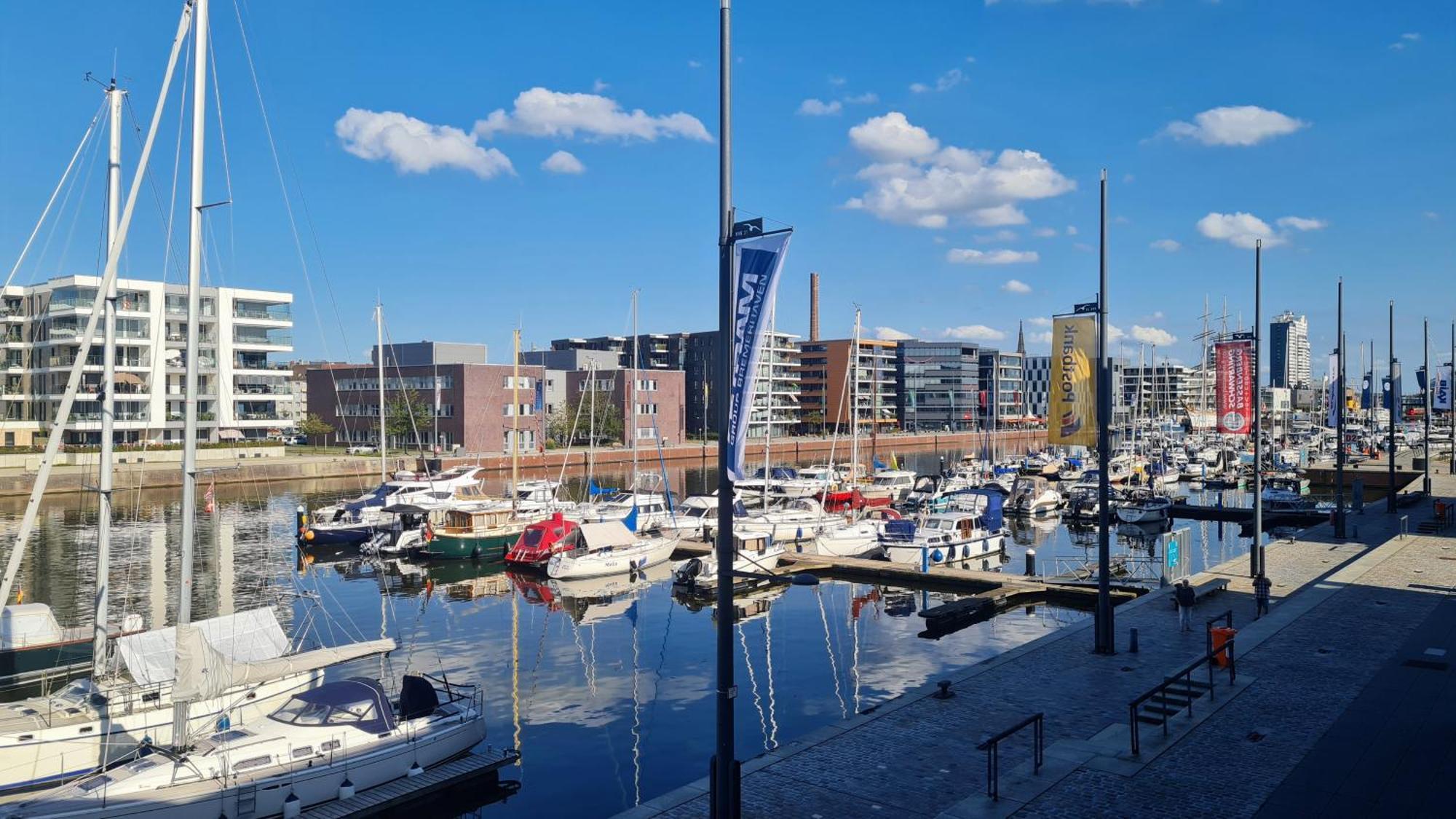 Ferienwohnung Neuer Hafen Marina Bremerhaven Exterior foto